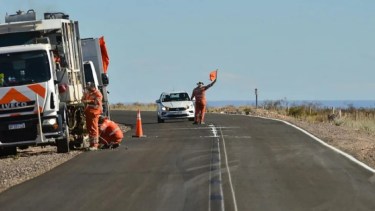 Obras en el corazón de Vaca Muerta. Foto: gentileza. 