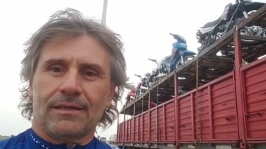 Marcos Di Palma viajará 700 kilómetros para ayudar a los damnificados en Bahía Blanca.