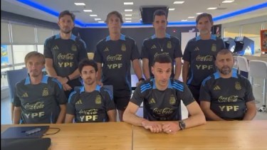 Lionel Scaloni mostró su apoyo a Bahía Blanca tras el temporal. 