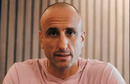 Manu Ginóbili se sumó a la campaña solidaria por Bahia Blanca. 