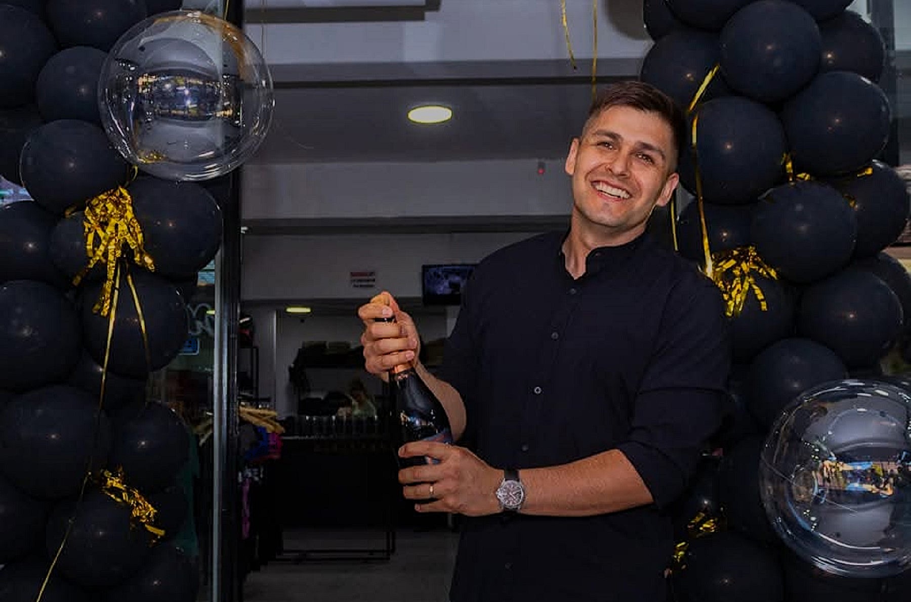 Después de tanto esfuerzo, cada logro para Andrés y Rocío fue motivo de celebración - Foto: Gentileza. 