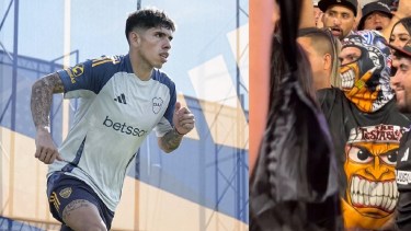 Carlos Palacios estuvo con la barra de Colo Colo.