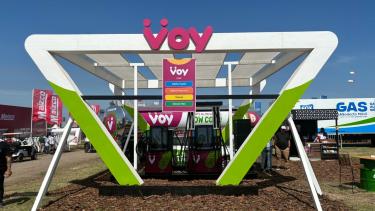 La empresa presenta el surtidor de adaptable al autodespacho. Foto: gentileza. 