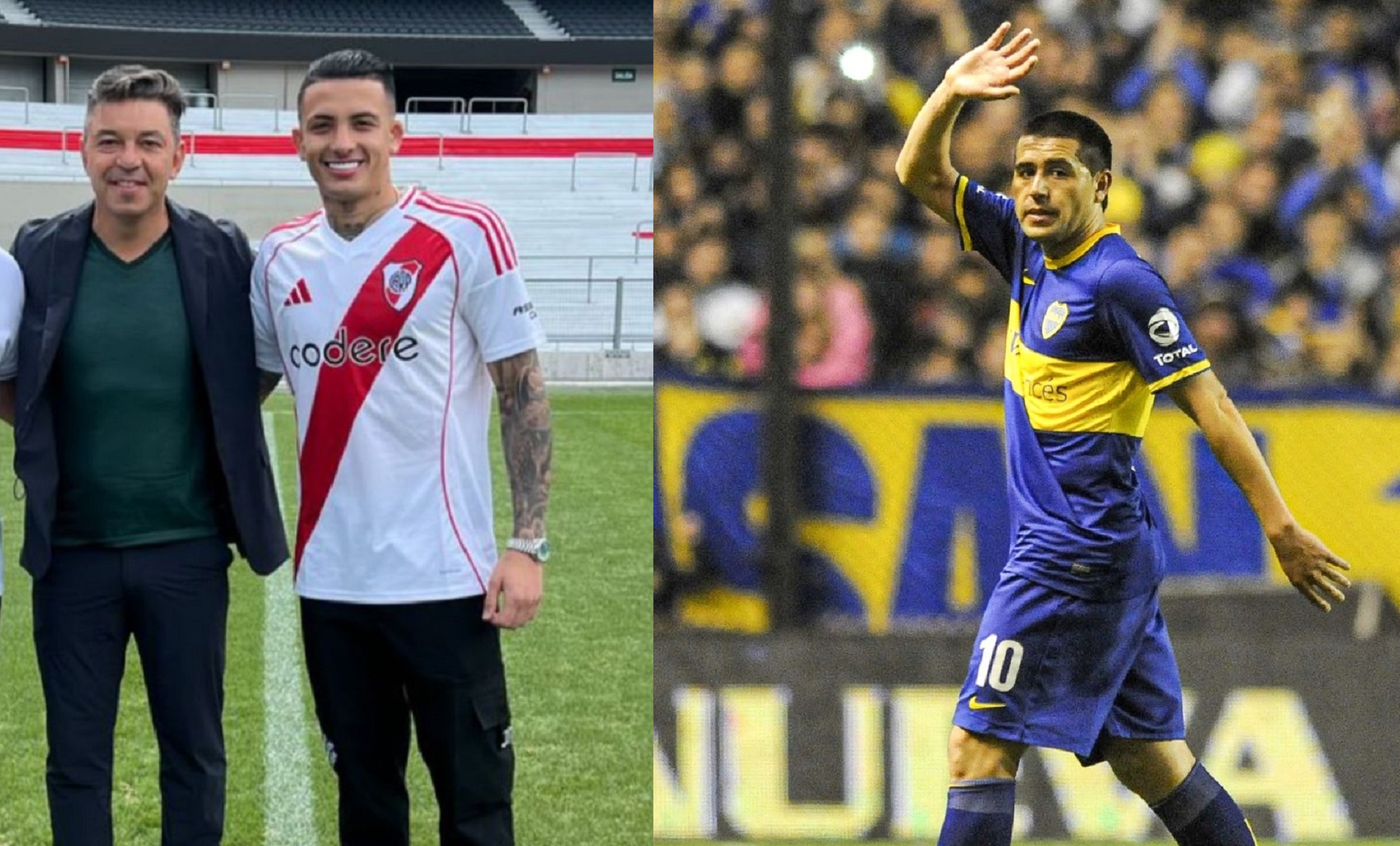 Kevin Castaño, nuevo refuerzo de Gallardo, destacó a Juan Román Riquelme.