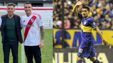 Kevin Castaño, nuevo refuerzo de Gallardo, destacó a Juan Román Riquelme.