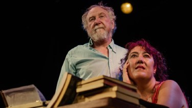 Jorge Snek y Erica Rosales Aporta en La ventana de enfrente. Foto: Gentileza. 