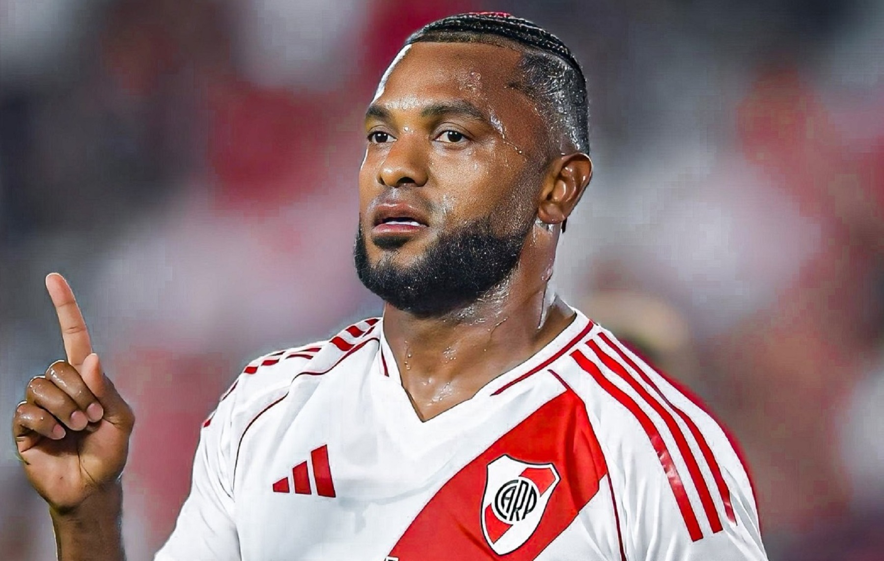 El sugerente mensaje de Miguel Borja en medio de su sequía en River: «Lo que ahora sufrimos…»