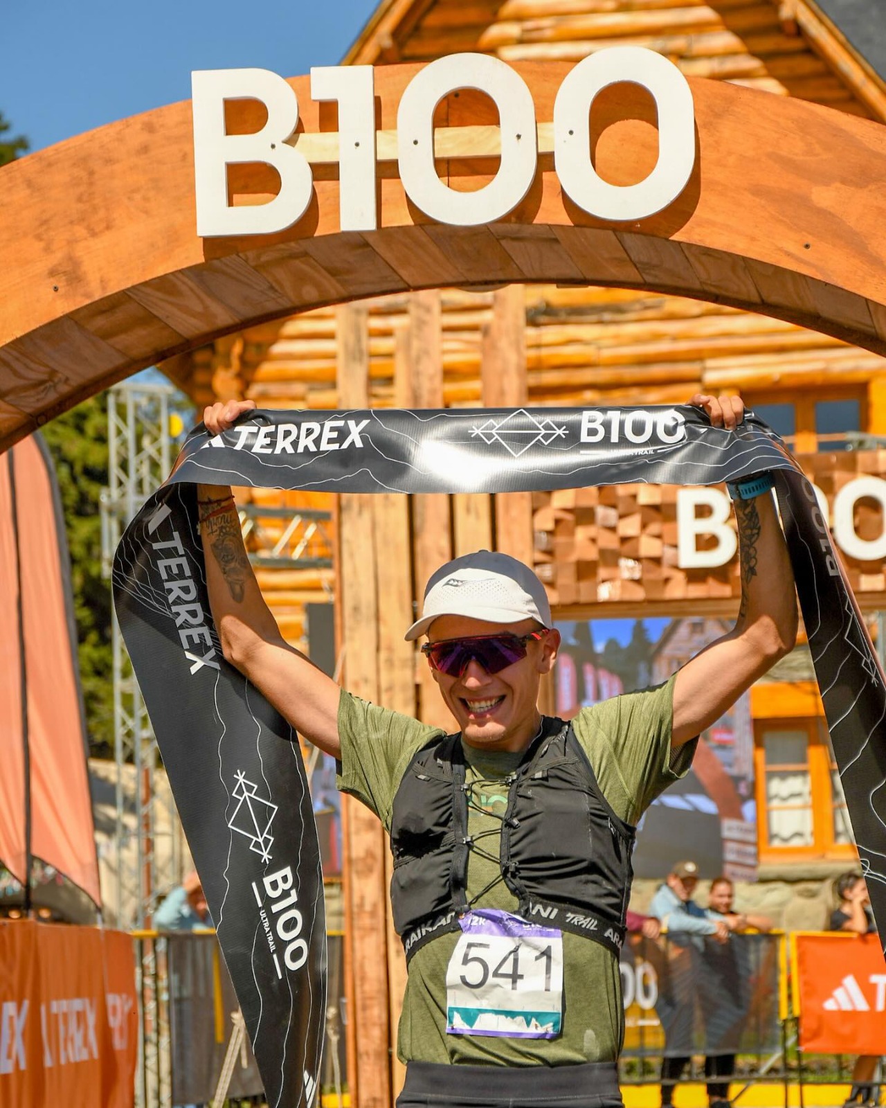 Ignacio Reyes ganó en los 42K de la carrera de montaña Bariloche 100.