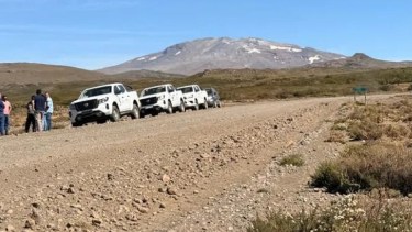 Ruta 26 en Neuquén. Foto: gentileza. 