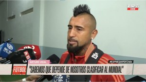 La polémica de frase de Arturo Vidal contra Argentina tras la derrota de Chile: «Va a ser mucho más fácil&#8230;»