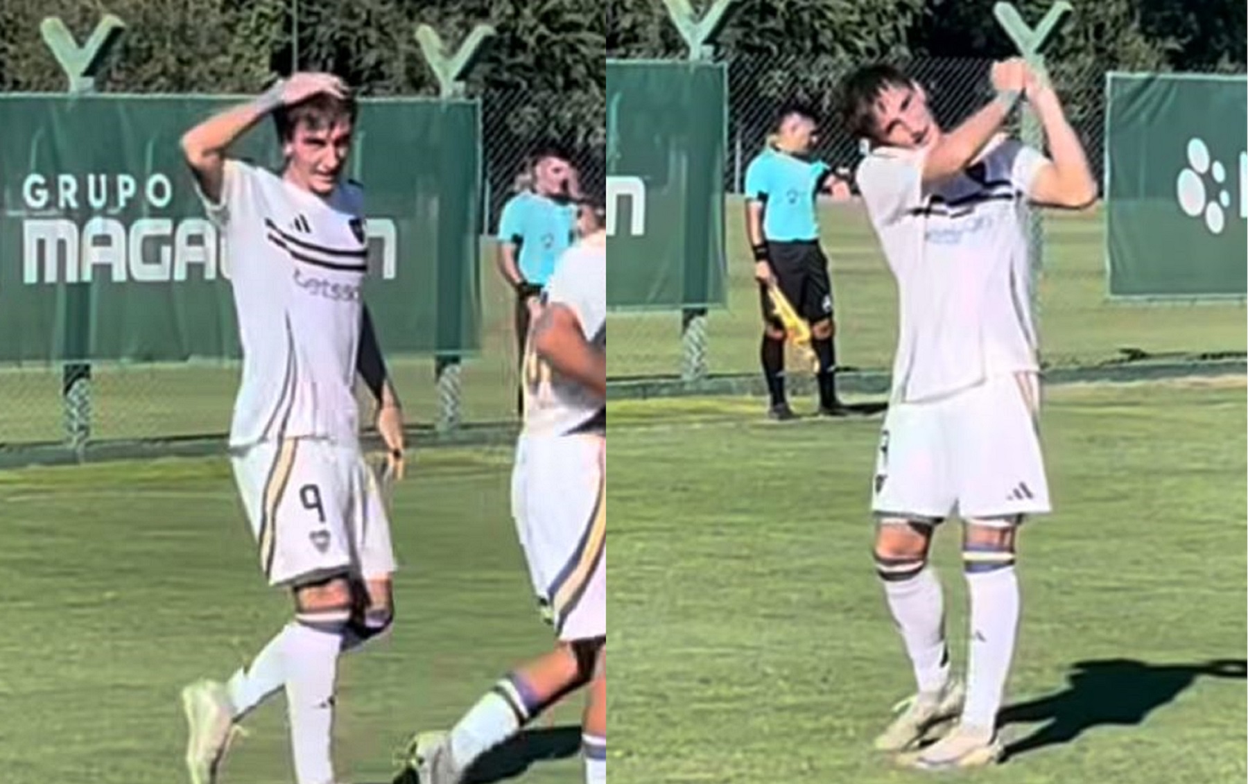 Golazo del cipoleño Valentino Simoni para el triunfo a Boca ante Banfield: la dedicatoria especial