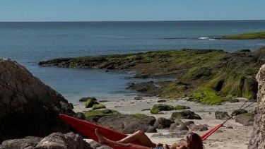 Juliana Awada en la Patagonia