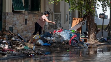 Bahía Blanca: en poco más de 5 horas cayó bastante más de la mitad de las precipitaciones promedio de un año. Foto: Pablo Presti