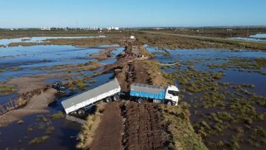 Temporal en Bahía Blanca. 