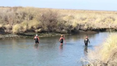 El cuerpo habría sido hallado en el río Colorado, en Catriel. (Gentileza Viento Sur)
