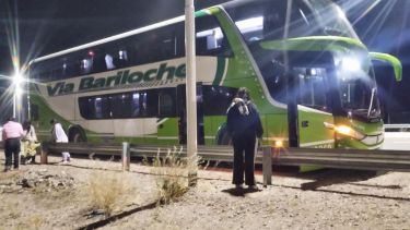 una viaje que se prolongó luego de un desvío en la Ruta 237. Foto: Gentileza. 