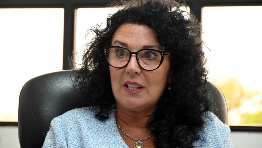 Cecilia Criado, presidenta del Superior Tribunal de Justicia de Río Negro. 