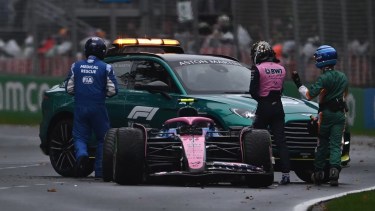 Jack Doohan tuvo que abandonar en la primera vuelta en el GP de Australia.