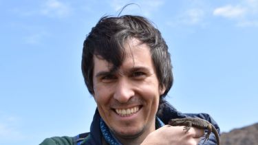 La fascinación de Facundo por los reptiles: de niño en Cipolletti a referente en el Conicet