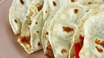 Imagen de Fajitas express con bondiola braseada
