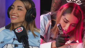 Lo mejor de María Becerra en OLGA: una bizarra confesión, el show ante una multitud y un tatuaje en vivo