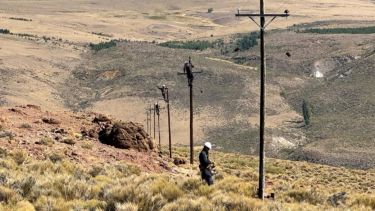 Apagón en Chos Malal. Foto: Neuquén Informa