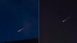 Video | Otra luz brillante en el cielo sorprendió a vecinos de El Bolsón y Bariloche: ¿qué es un «bólido»?