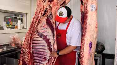 Precios de los cortes de carne en Neuquén. Foto: Archivo Cecilia Maletti. 