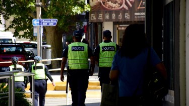La policía de Neuquén se regirá ahora con una nueva ley orgánica. Foto: Matías Subat.