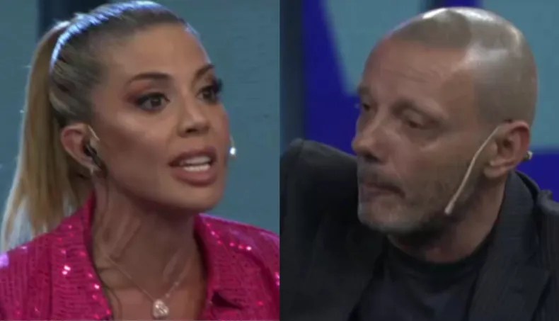 Virginia Gallardo y Néstor Dib