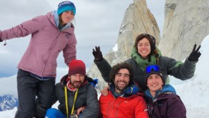 Un escalador del País Vasco participó de un complejo rescate de tres turistas en el cerro Fitz Roy