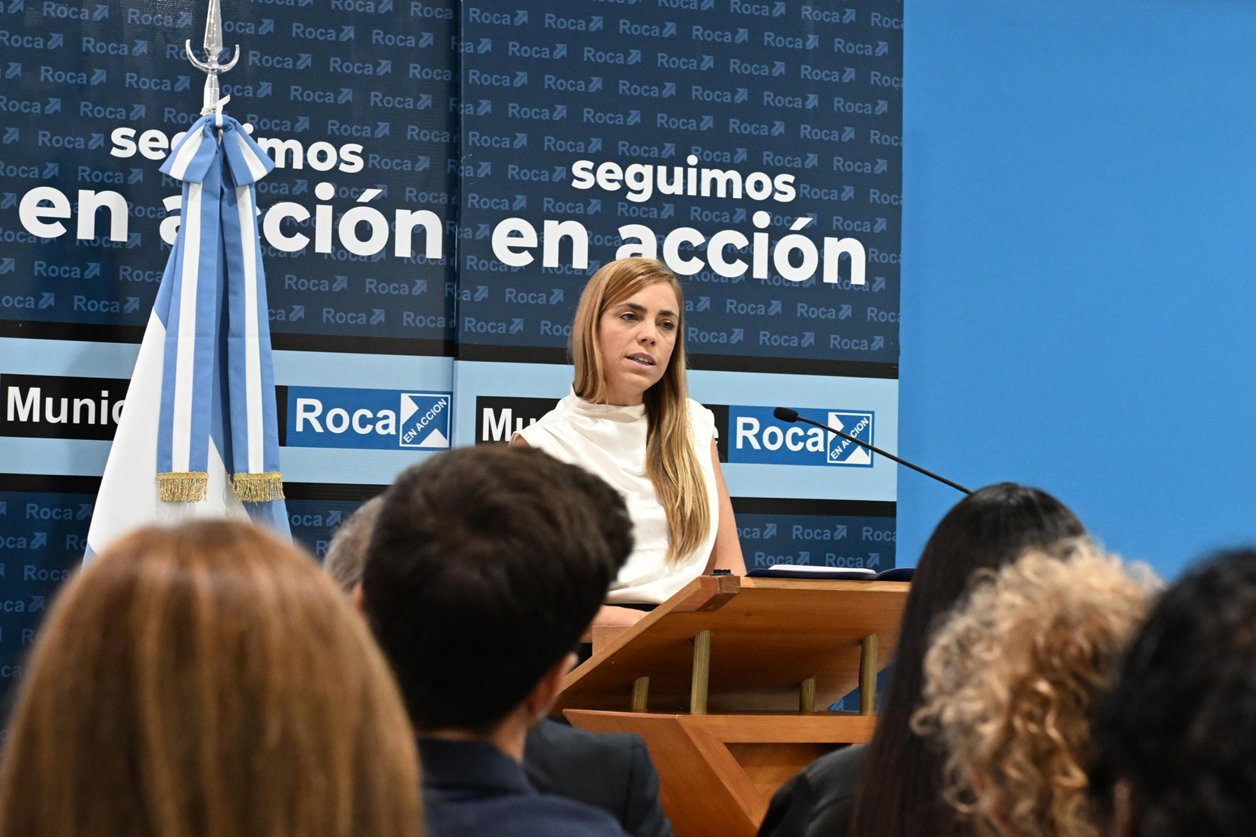 Libertarios cruzaron a María Emilia Soria por las obras de la Ruta 22 ...