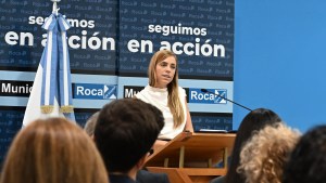 Libertarios cruzaron a María Emilia Soria por las obras de la Ruta 22 en Roca: «Basta de excusas»