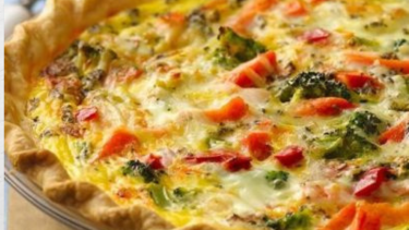 Receta para vagos: la tarta de verduras más fácil que vas a hacer