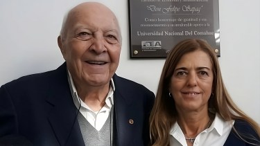 Humberto Zambon y Adriana Giuliani.