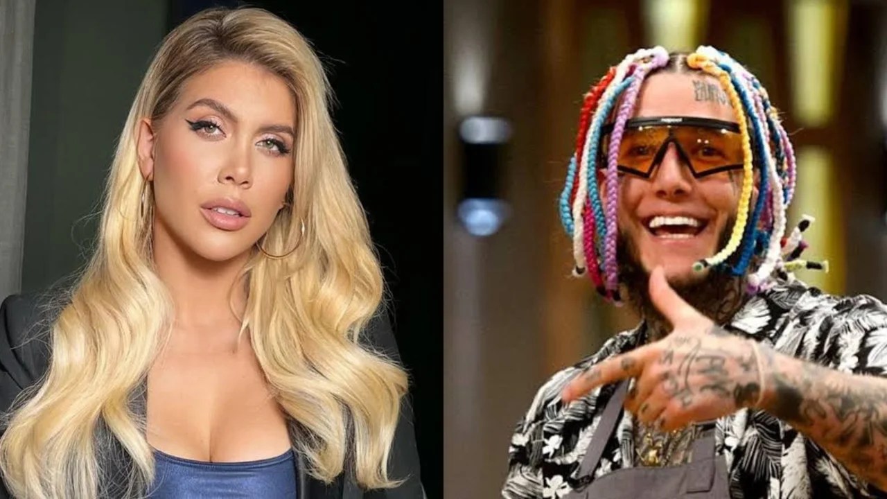Wanda Nara y Alex Caniggia