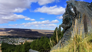 El Via Christi de Junín de los Andes, una de las propuestas de Neuquén para la Semana Santa. Foto Matías Subat. 