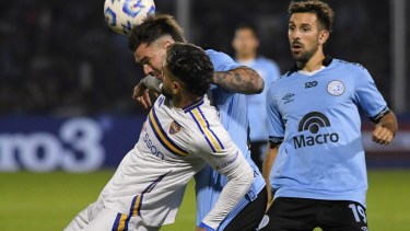 Milton Giménez se lesionó en Boca. Foto: FBaires.