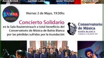 Imagen de CONCIERTO SOLIDARIO* con el Conservatorio de Música de Bahía Blanca