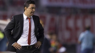 Marcelo Gallardo irá por una victoria ante Libertad de Paraguay.