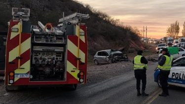 Choque fatal en la Ruta 7. Foto: gentileza. 