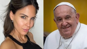 Barby Franco recordó al papa Francisco con un emotivo posteo