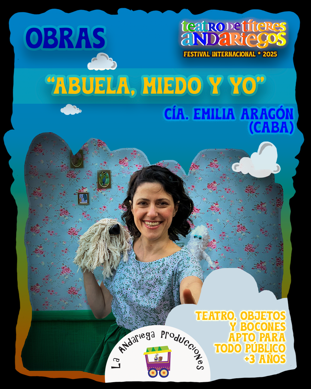 ABUELA MIEDO Y YO- 25° Festival de Teatro de Títeres Andariegos