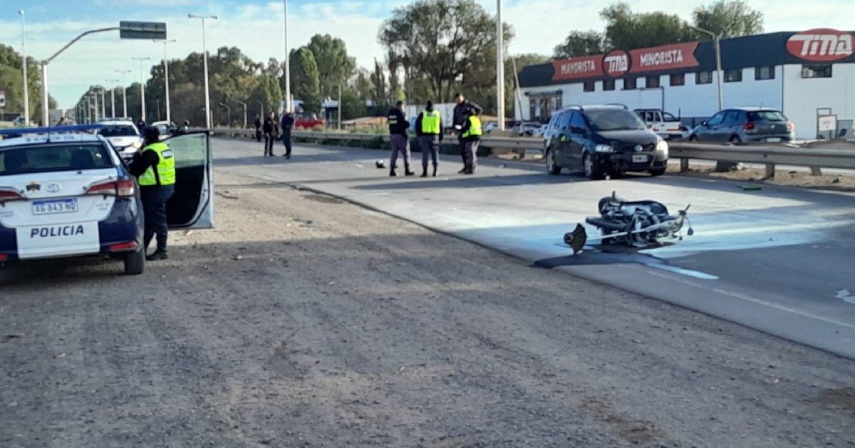 Impactante choque en la Ruta 7 en Centenario, camino a Neuquén: un ...