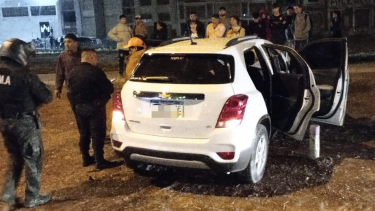 La acompañante del conductor que circulaba alcoholizado sufrió heridas leves. Foto: gentileza. 