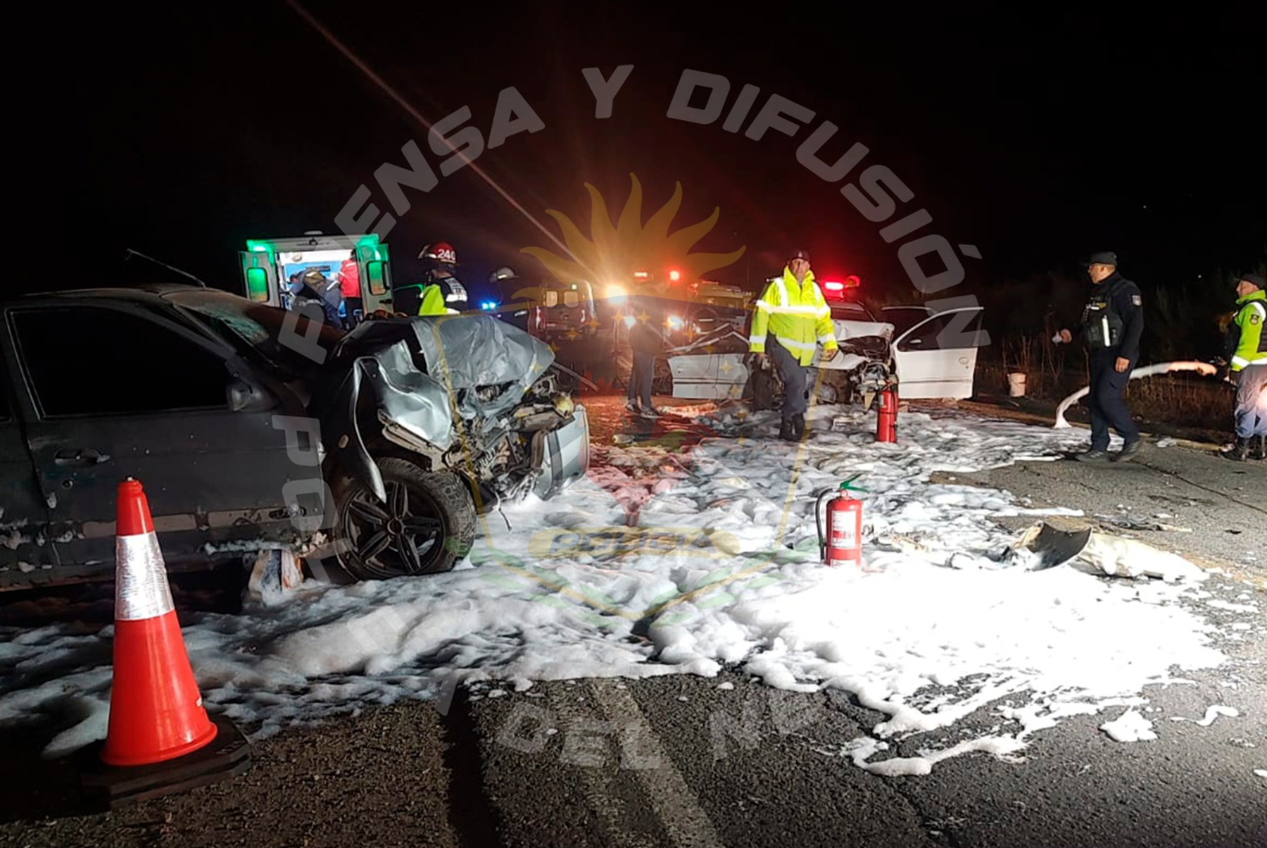 Cómo están los heridos del fuerte choque en la Ruta 40 en San Martín de ...