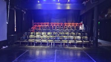 Una sala vacía, un atentado al arte. (FOTOS: Gentileza)