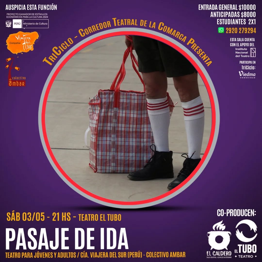 Pasaje de ida se presenta en El Tubo