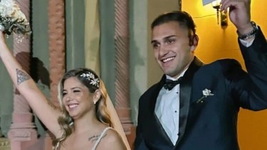 Facundo Ambrosioni y Camila