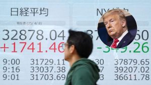 Donald Trump y las fuertes bajas por sus aranceles pusieron en aprietos las bolsas de Asia